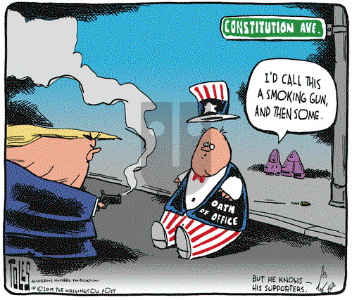 Tom Toles on Tuesday October 8, 2019 Comic Strip