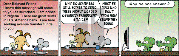 Pearls Before Swine on Thursday January 12, 2017 Comic Strip