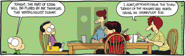The Buckets on Wednesday December 28, 2011 Comic Strip