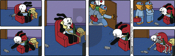 Buni on Friday January 24, 2014 Comic Strip