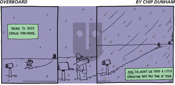 Overboard on Sunday January 19, 2020 Comic Strip