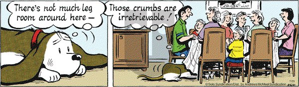 Fred Basset - Saturday July 25, 2020 Comic Strip