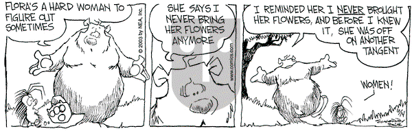 The Grizzwells on Saturday June 14, 2003 Comic Strip