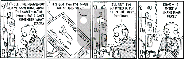 FoxTrot on Wednesday October 2, 1996 Comic Strip