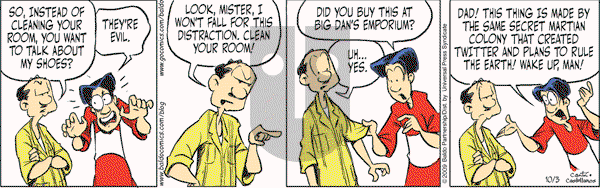 Baldo - Saturday October 3, 2009 Comic Strip