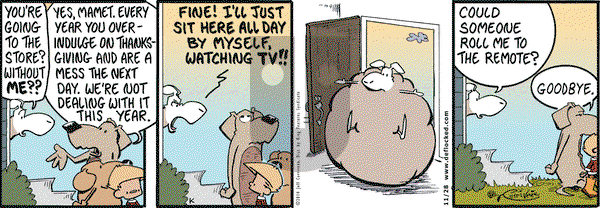 DeFlocked on Friday November 28, 2014 Comic Strip