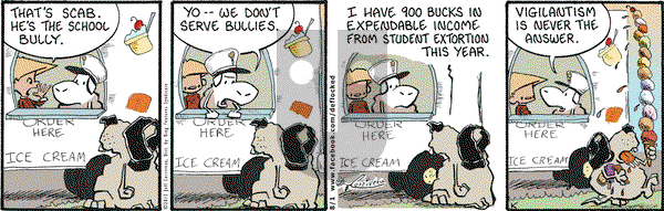 DeFlocked on Wednesday August 1, 2012 Comic Strip