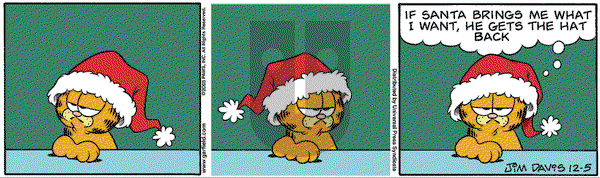 Garfield on Monday December 5, 2005 Comic Strip