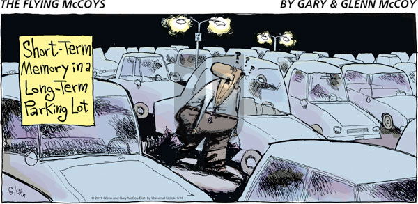 The Flying McCoys on Sunday September 18, 2011 Comic Strip