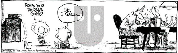 The Buckets on Tuesday February 17, 1998 Comic Strip