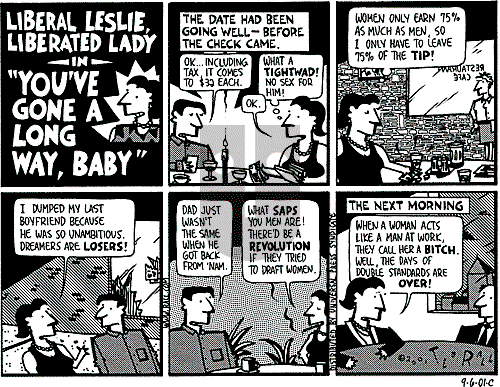 Ted Rall on Monday September 10, 2001 Comic Strip