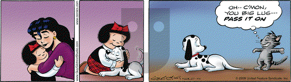 Nancy on Friday March 20, 2009 Comic Strip