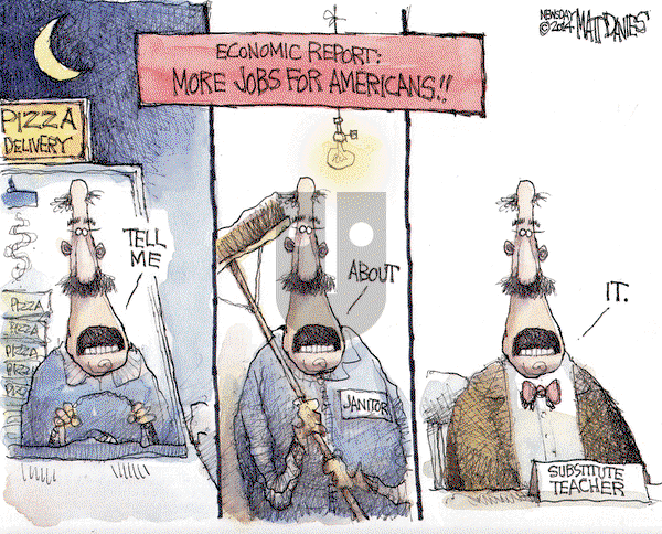 Matt Davies on Monday December 8, 2014 Comic Strip