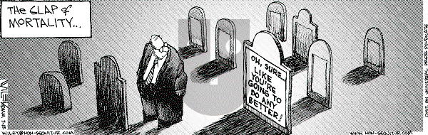 Non Sequitur on Wednesday July 12, 2000 Comic Strip