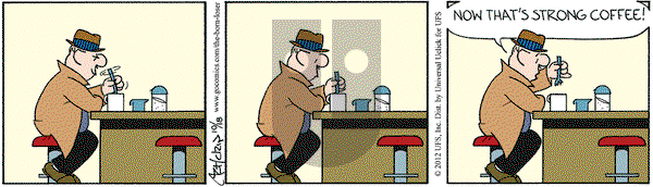 The Born Loser on Thursday October 18, 2012 Comic Strip