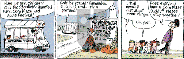 Cul de Sac on Monday October 25, 2010 Comic Strip