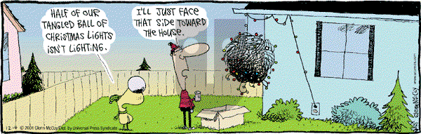 The Duplex on Tuesday December 4, 2001 Comic Strip