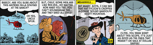 Rip Haywire on Wednesday December 4, 2013 Comic Strip