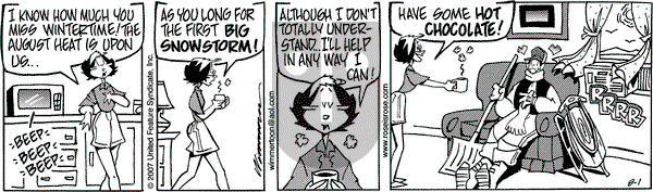 Rose is Rose on Wednesday August 1, 2007 Comic Strip