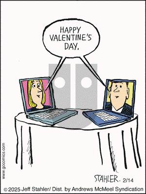 Moderately Confused - Friday February 14, 2025 Comic Strip