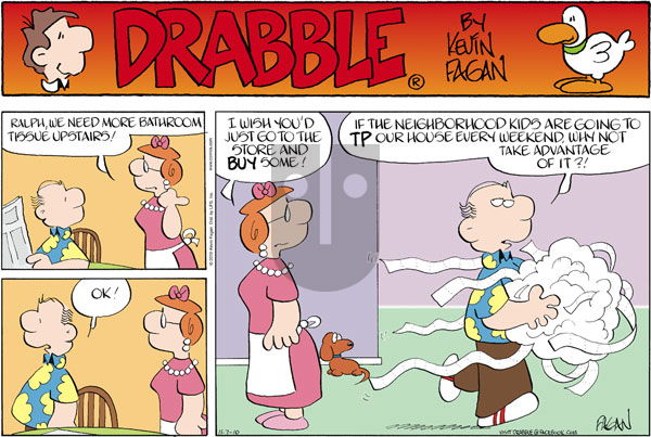 Drabble on Sunday November 7, 2010 Comic Strip
