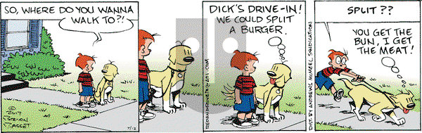 Red and Rover on Wednesday July 12, 2017 Comic Strip