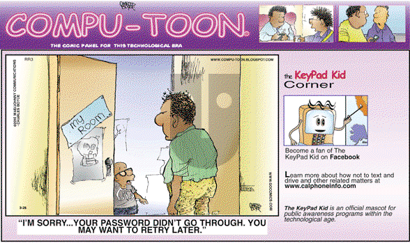 Compu-toon on Sunday March 28, 2010 Comic Strip