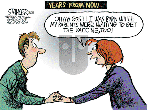 Jeff Stahler on Wednesday February 24, 2021 Comic Strip