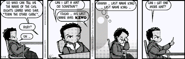 The Boondocks - Wednesday August 22, 2007 Comic Strip