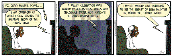 The Boondocks on Thursday February 12, 2004 Comic Strip