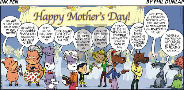 Ink Pen on Sunday May 13, 2007 Comic Strip
