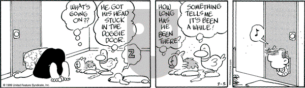 Drabble - Friday March 5, 1999 Comic Strip