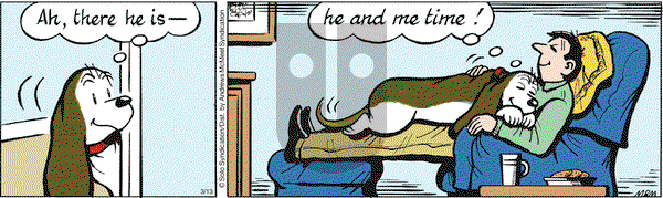 Fred Basset on Tuesday March 13, 2018 Comic Strip