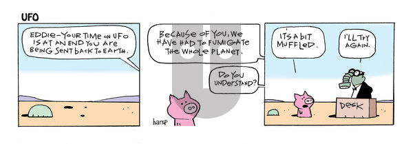 UFO on Sunday May 4, 2025 Comic Strip
