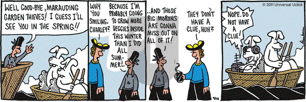 Overboard on Wednesday September 28, 2011 Comic Strip