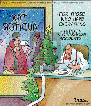 Cornered - Thursday December 5, 2024 Comic Strip