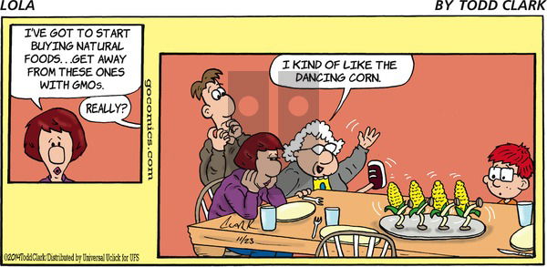Lola on Sunday November 23, 2014 Comic Strip