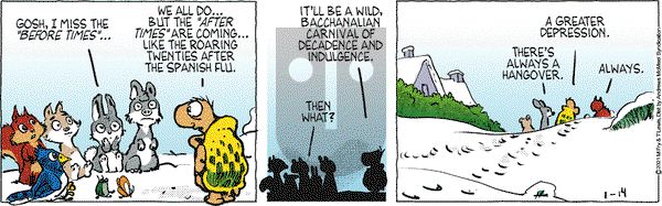 Over the Hedge on Thursday January 14, 2021 Comic Strip