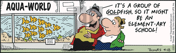 Frank and Ernest on Saturday April 18, 2015 Comic Strip