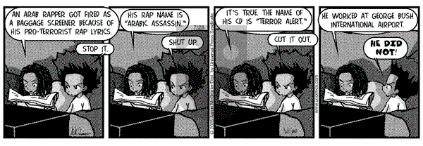 The Boondocks on Thursday February 28, 2013 Comic Strip