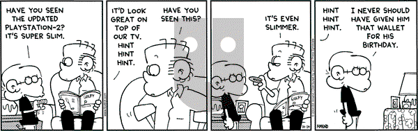 FoxTrot on Thursday November 4, 2004 Comic Strip