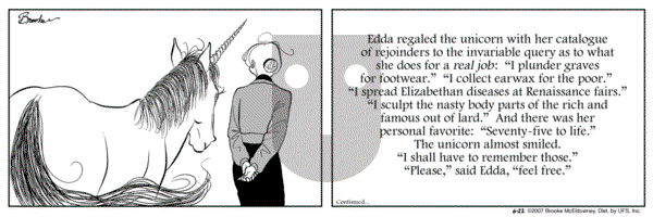 9 Chickweed Lane on Friday June 22, 2007 Comic Strip