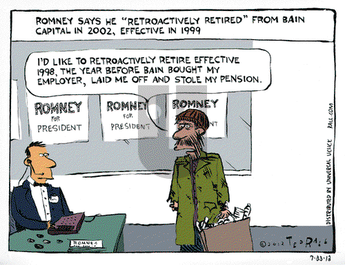 Ted Rall on Monday July 23, 2012 Comic Strip