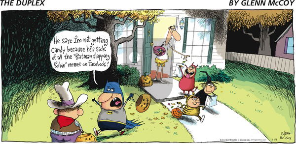 The Duplex on Sunday November 1, 2015 Comic Strip