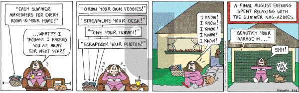 Cathy Classics - Tuesday August 28, 2007 Comic Strip