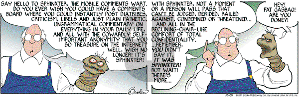 9 Chickweed Lane on Monday October 24, 2011 Comic Strip