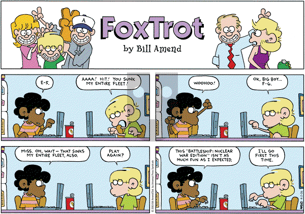 FoxTrot on Sunday April 2, 2006 Comic Strip