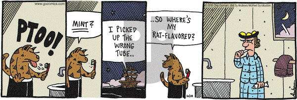 Overboard on Thursday October 18, 2018 Comic Strip
