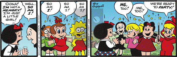 Nancy on Tuesday November 26, 2013 Comic Strip