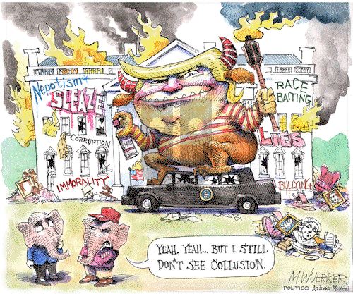 Matt Wuerker on Friday August 24, 2018 Comic Strip